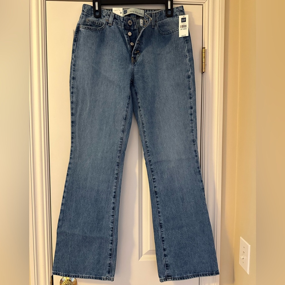 Long and lean jeans from the Gap